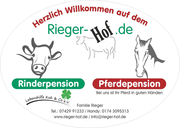 Rieger-Hof - Rinderpension und Pferdepension